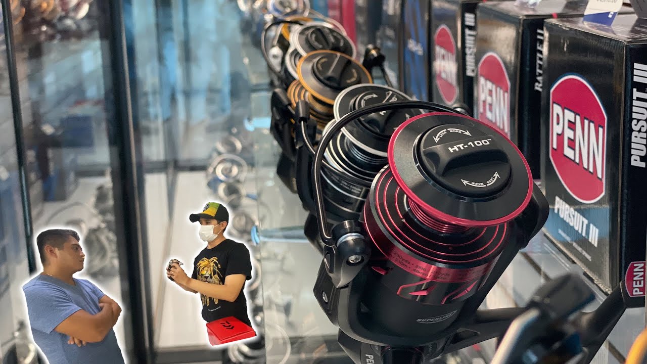 Comprando un equipo para PESCA de PLAYA (Surf Fishing)// Visitando tiendas de PESCA.