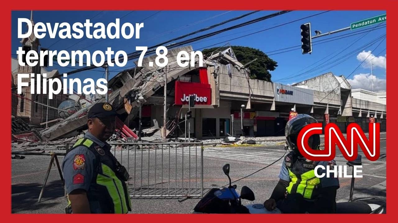 Impactantes im&aacute;genes del devastador terremoto en Filipinas