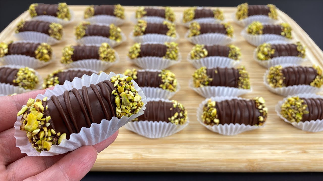 Всего 4 ингредиента, новогодние вкусности! Без сахара! Они исчезнут через 1 минуту