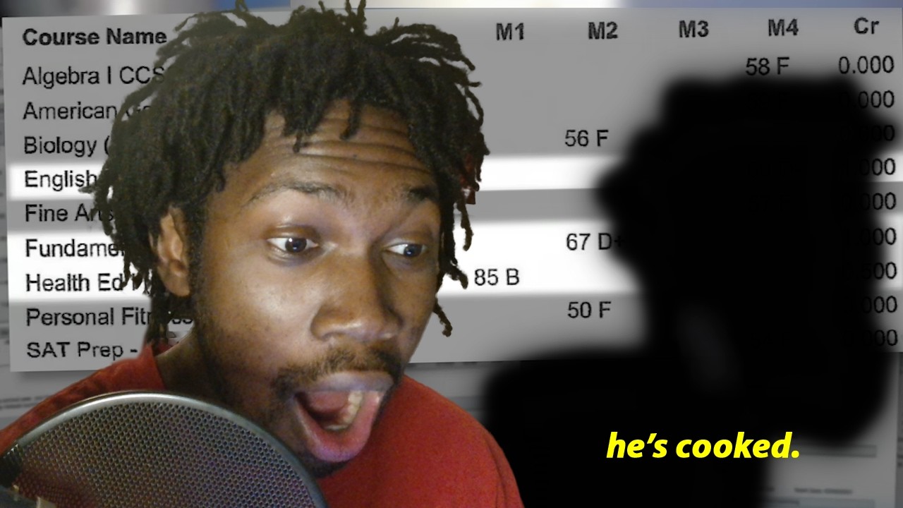 THEY SENT HIM BACK TO 9TH GRADE!!