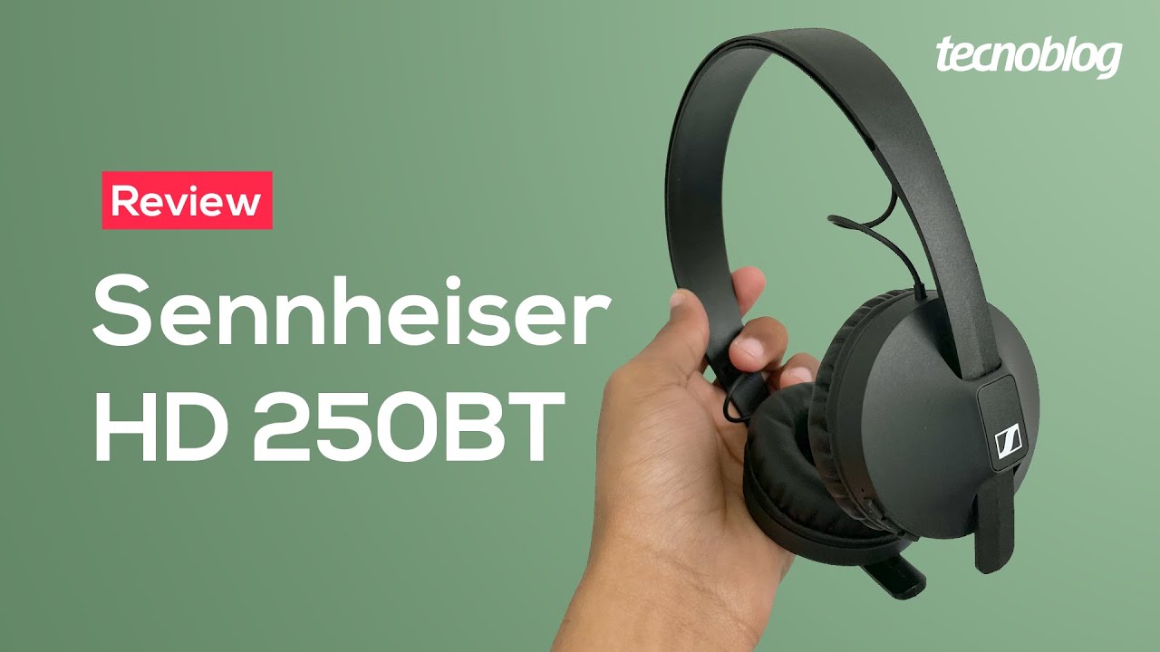 Fone Bluetooth Sennheiser HD 250BT - Review Tecnoblog
