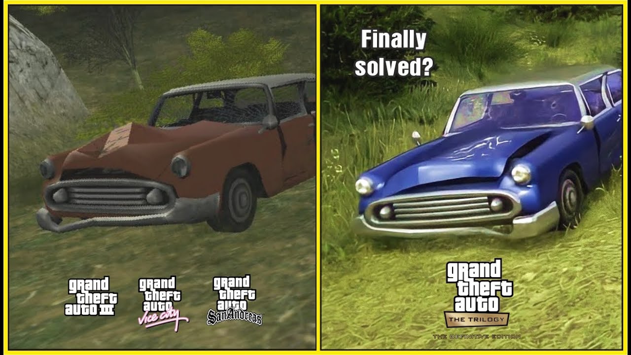 GTA Trilogy: The Definitive Edition vs Original Myths Comparison