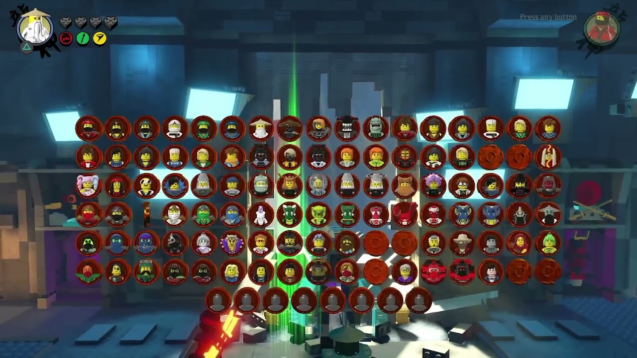 Plat journey for Lego Ninjago Movie (The Platinum)