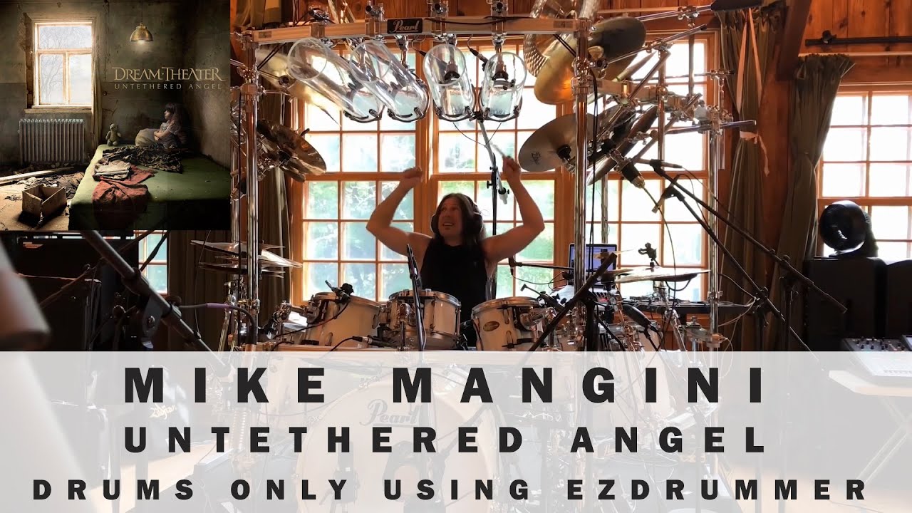 Mike Mangini - Untethered Angel Drums (Ezdrummer)