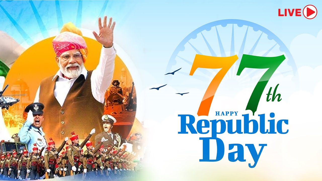 റിപ്പബ്ലിക് ദിനാഘോഷം തത്സമയം...|  77th Republic Day | 26 January 2026 Parade | 🔴 Live  #trending