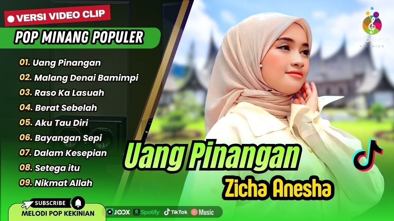 UANG PINANGAN - Zicha Anesha Album Terbaik | MALANG DENAI BAMIMPI || LAGU MINANG REMIX VIRAL TERBARU