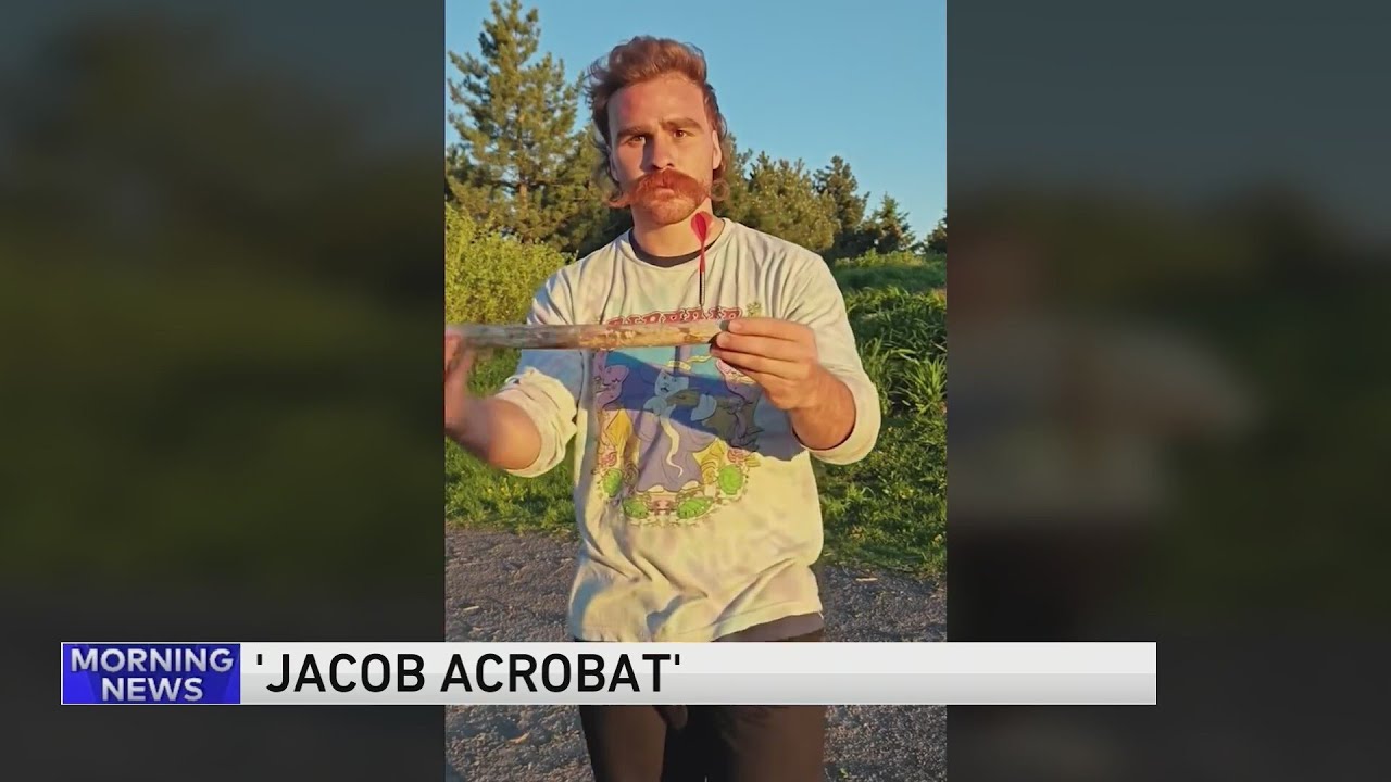 French Canadian circus artist, 'Jacob Acrobat'