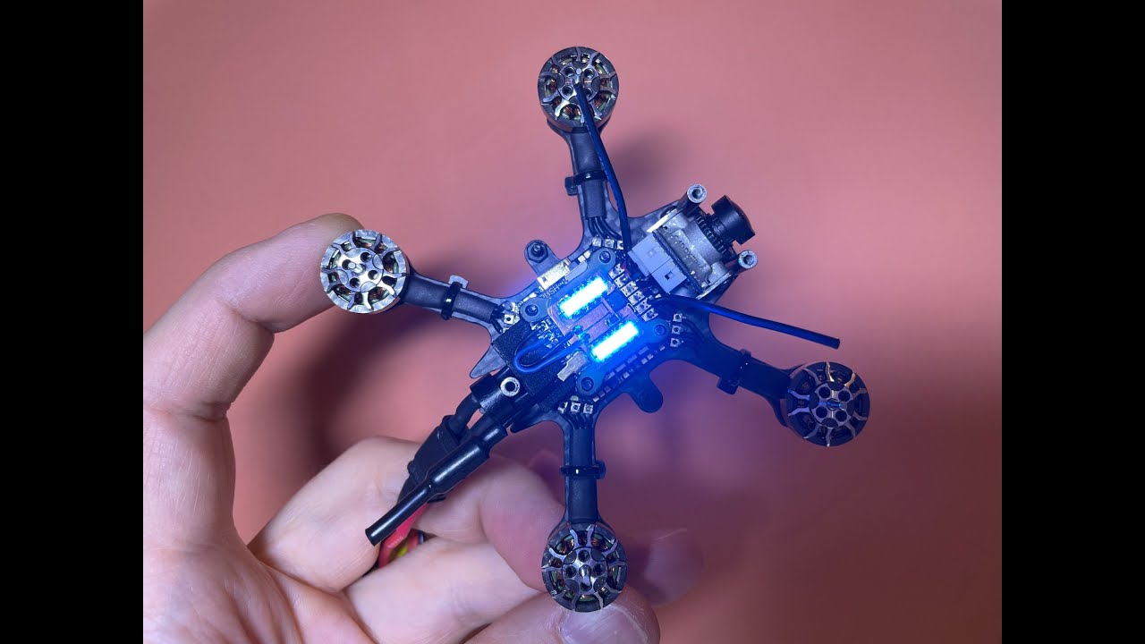 Micro FPV drone Elf X2 88mm - Assembling and test flight