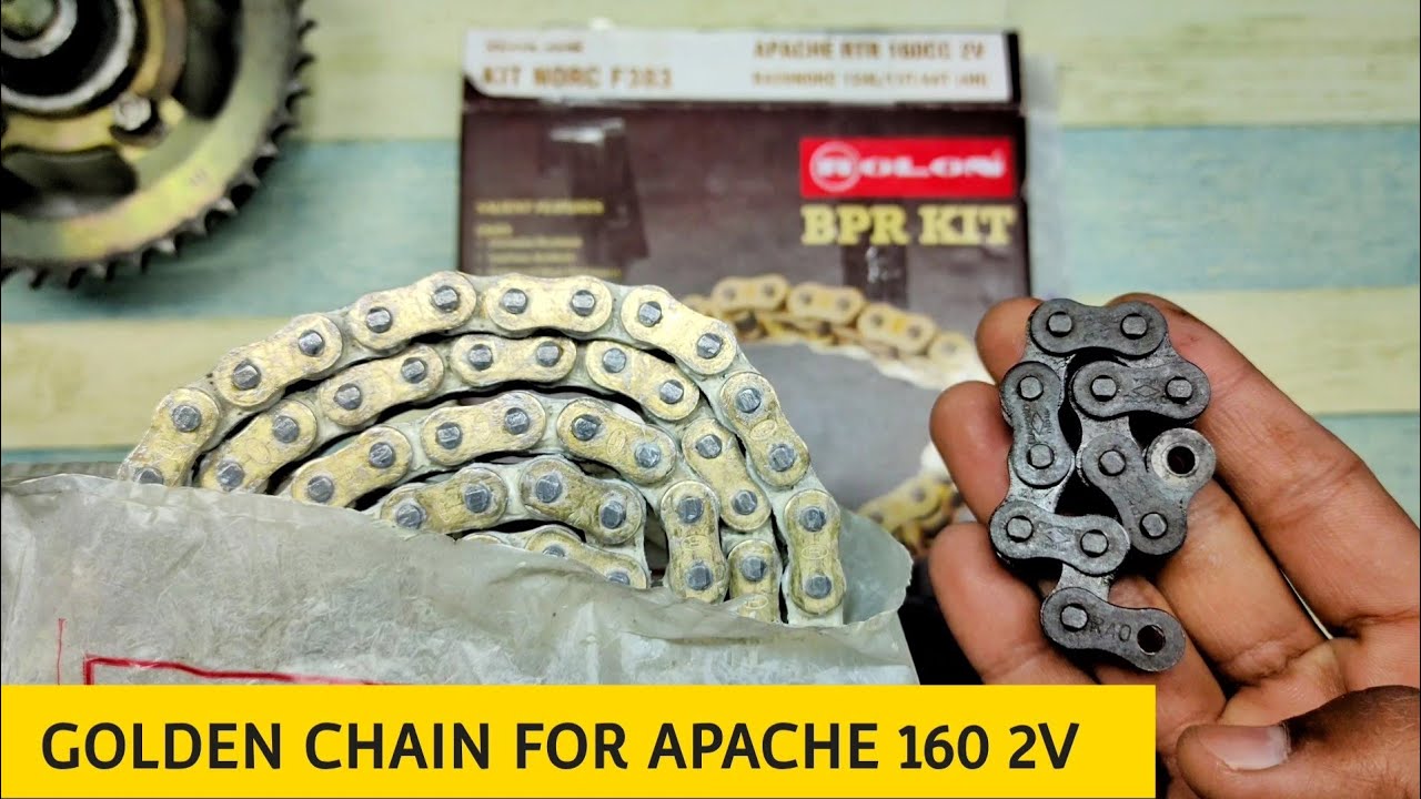 Golden Chain for Apache 160 2v | Rolon BPR kit review
