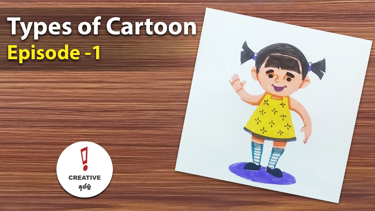 Types Of Cartoons| Episode-1|#creative |#creativetamil |#kidstutorial |
