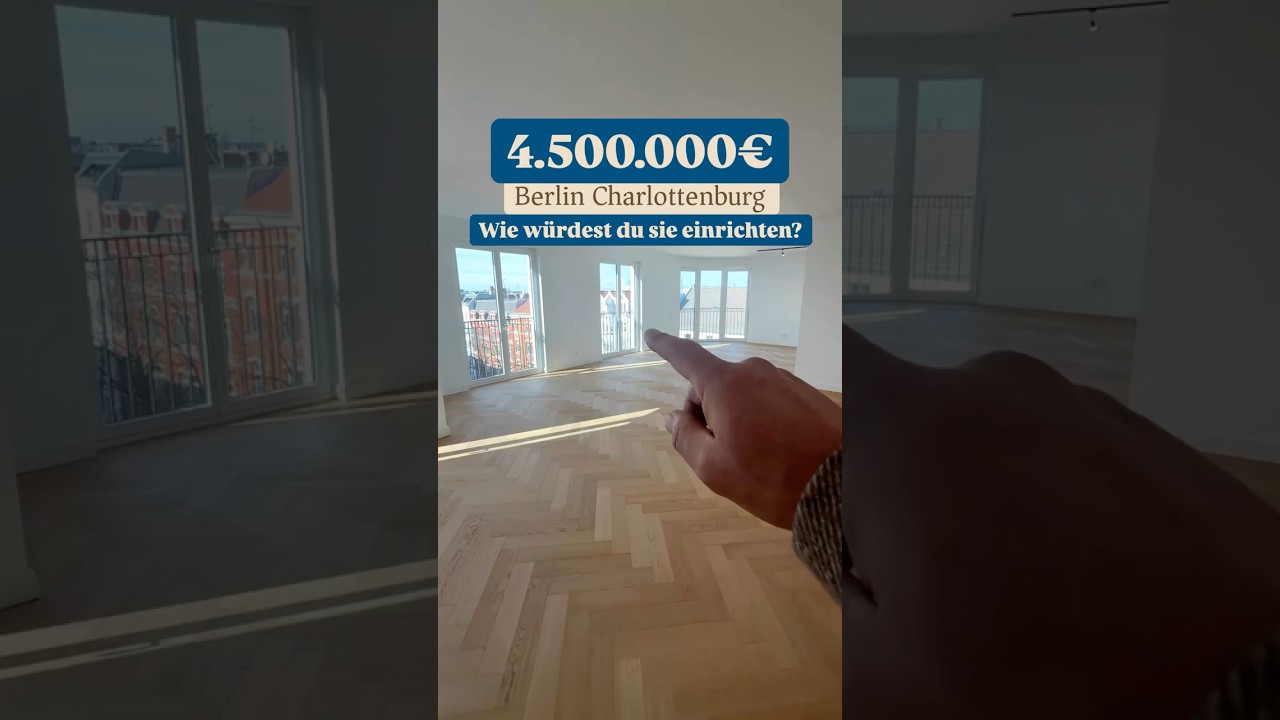 275m&sup2; Penthouse in Berlin&hellip; und DU bestimmst, wie es aussieht. 👀✨