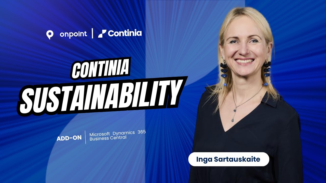🔖Continia Sustainability Session with ‪‪@ContiniaSoftware  - Automate Carbon Emissions Reporting