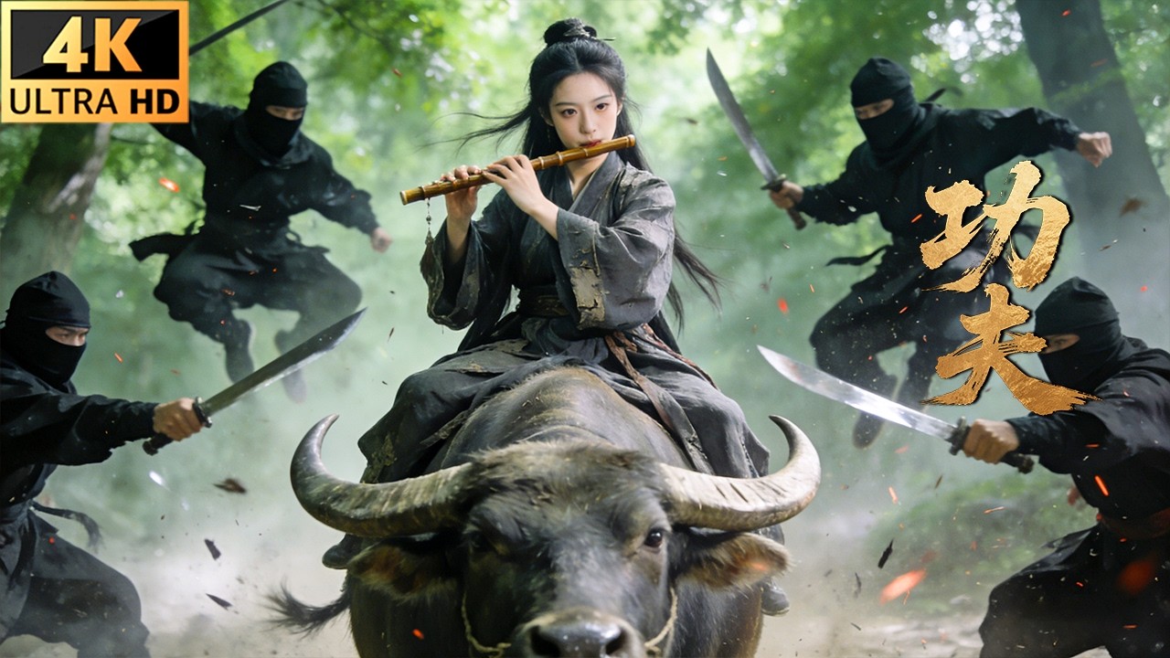 放牛美女原来是武林高手，一出山打败三大恶霸，一战成名！⚔️ 功夫 | Kung Fu | 武俠片| 动作