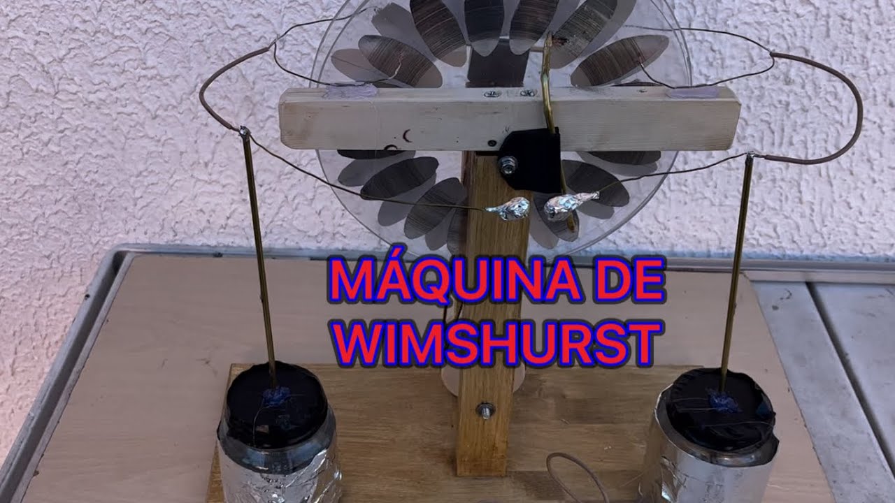 MÁQUINA DE WIMSHURST Casera
