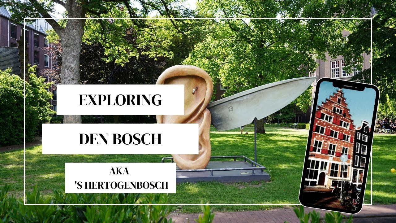 Exploring Den Bosch -- the Birthplace of Famous Painter Hieronymus Bosch -- 4K