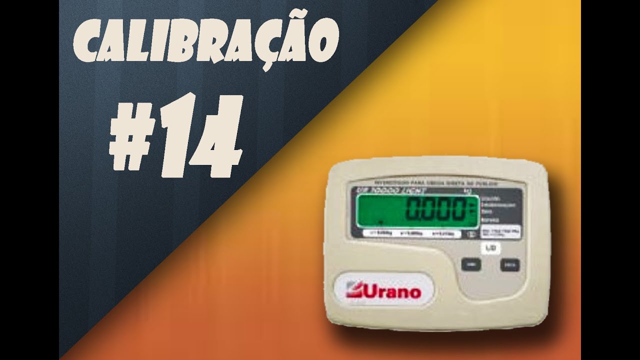 Calibração - Balança Urano - UR10000 Light | #14