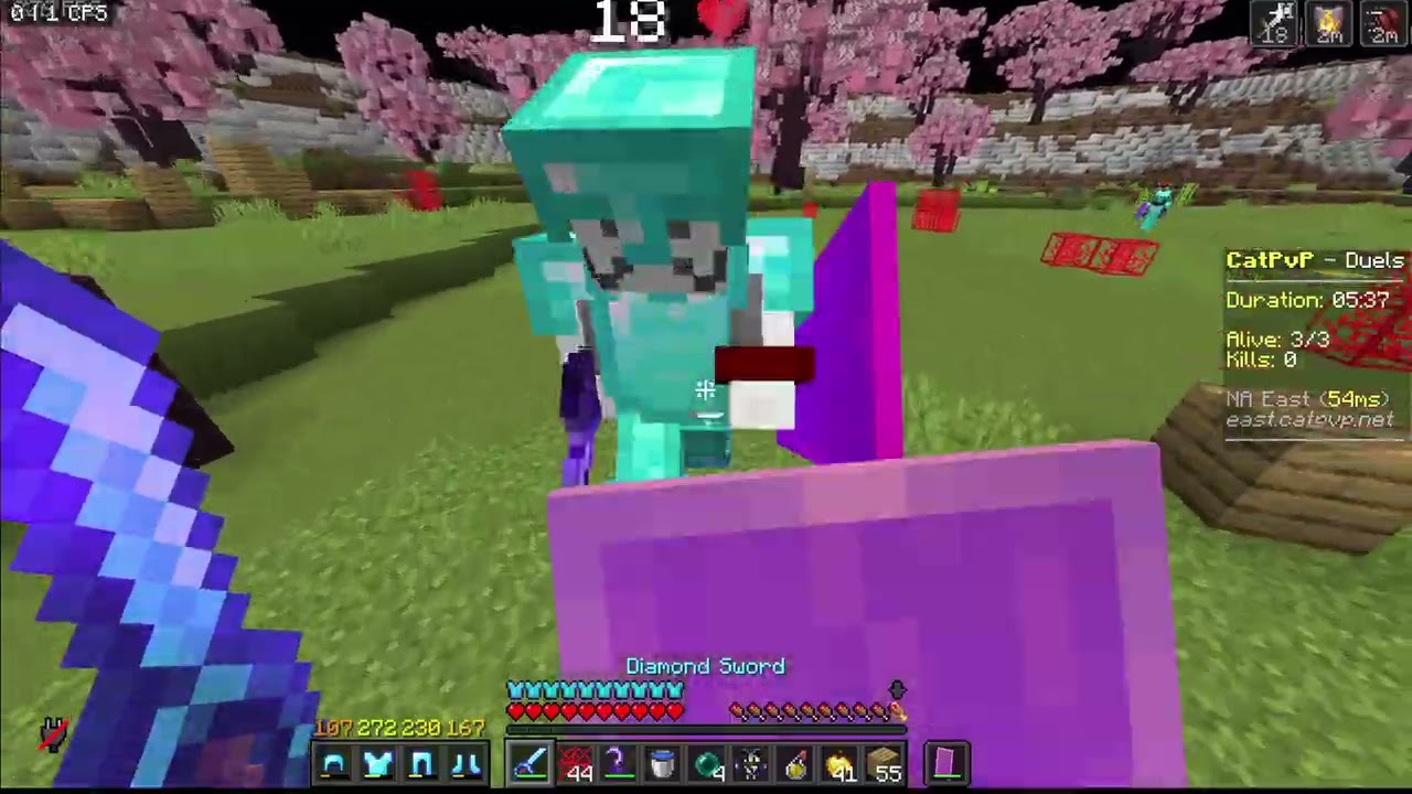 2v1ing my friends in minecraft (They ragebaited each other)