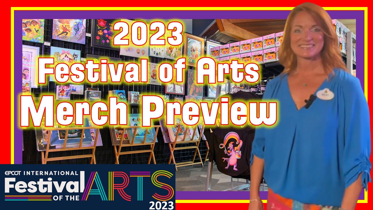 Festival of Arts Merchandise Preview | Epcot Walt Disney World  | Figment&rsquo;s Inspiration Station 2023