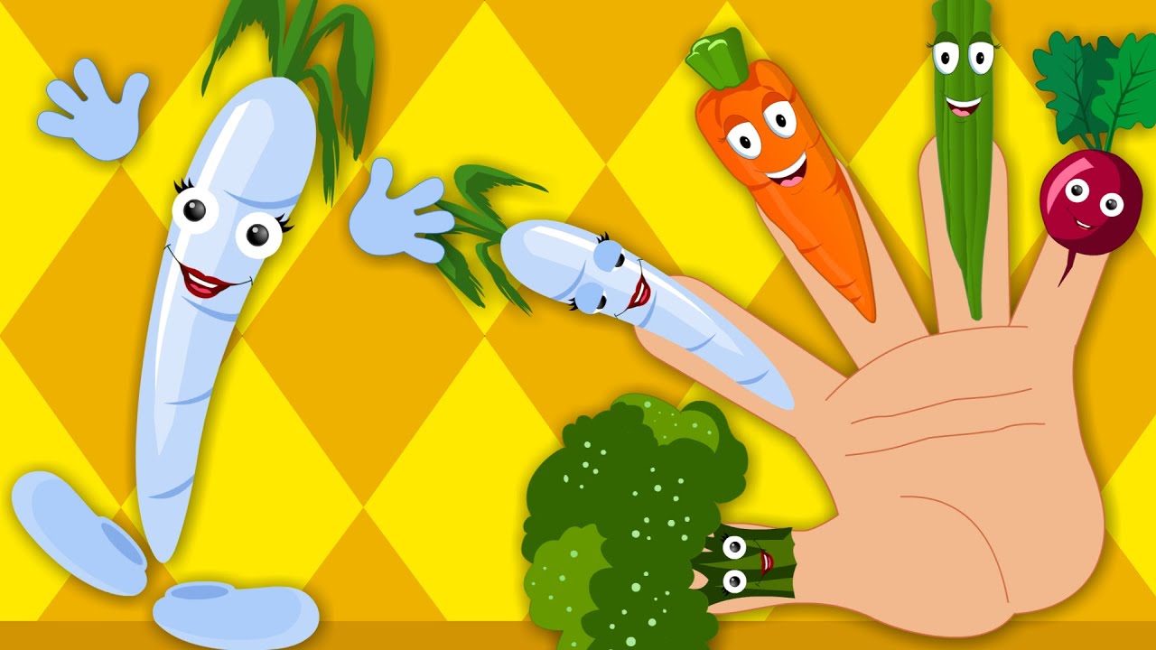 Finger Family | Vegetable Finger Family