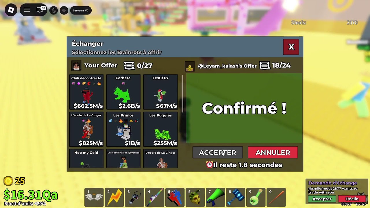 🔴 Live SAB trade Cherche argent psd Louislacalvitie🔴