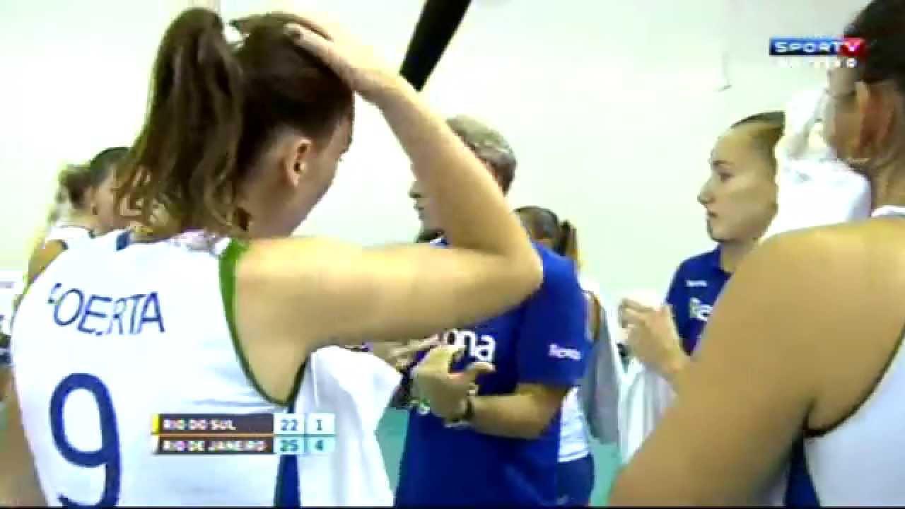 RIO DO SUL/EQUIBRASIL X REXONA-ADES/RIO - SUPERLIGA FEMININA 2014/15