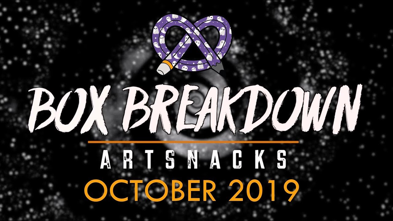 #ARTSNACKS BOX BREAKDOWN | October 2019