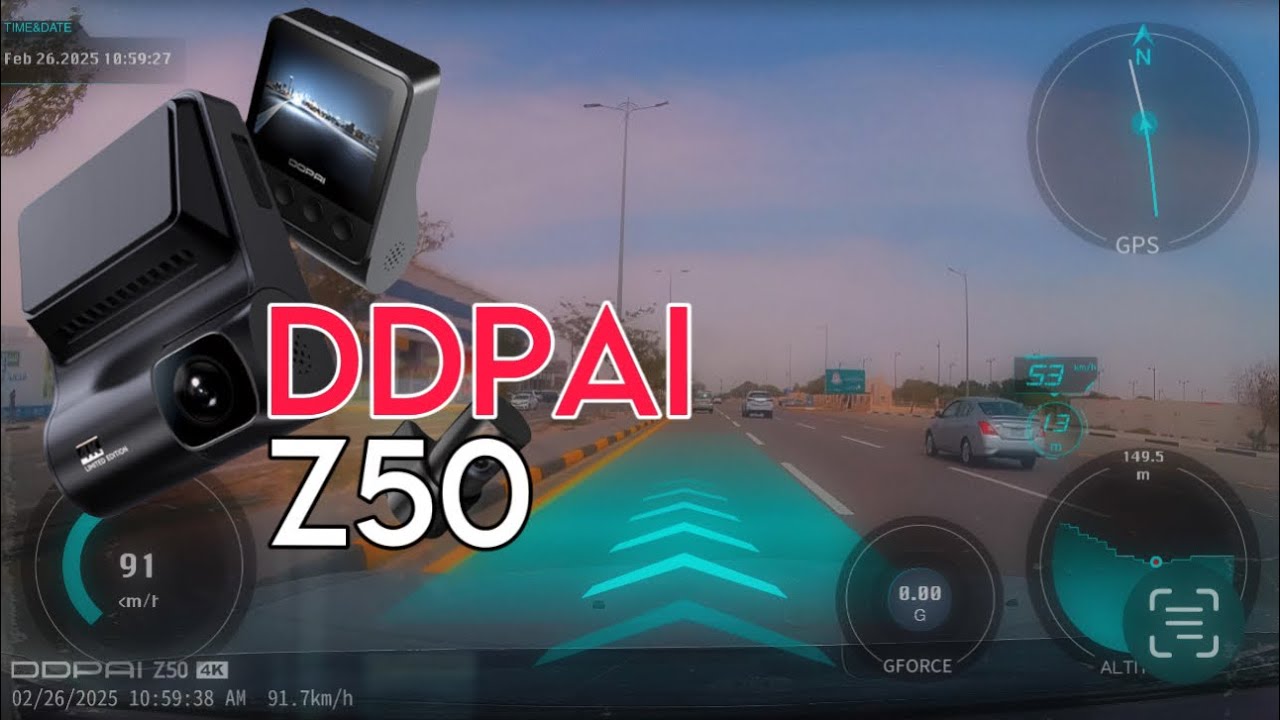 DDPai Z50 | داش كام مع ذكاء اصطناعي ؟