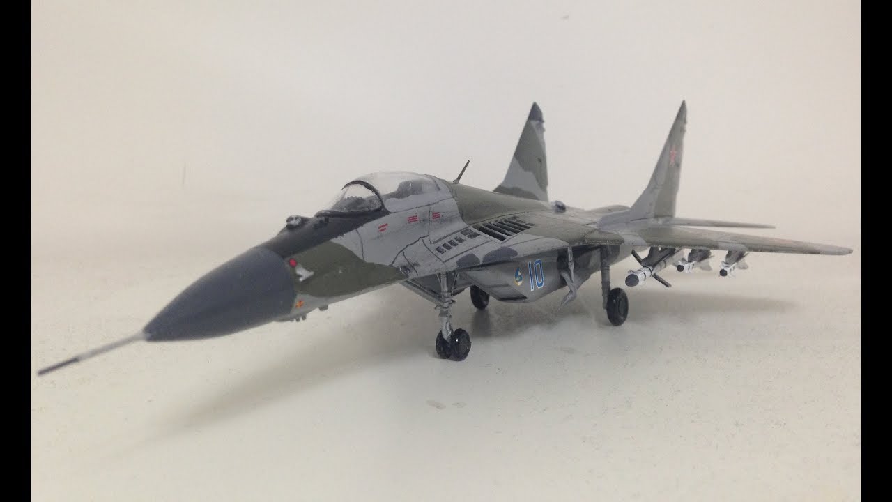 MiG-29 Fulcrum Timelapse Build - Tamiya/Italeri 1:72 Kit