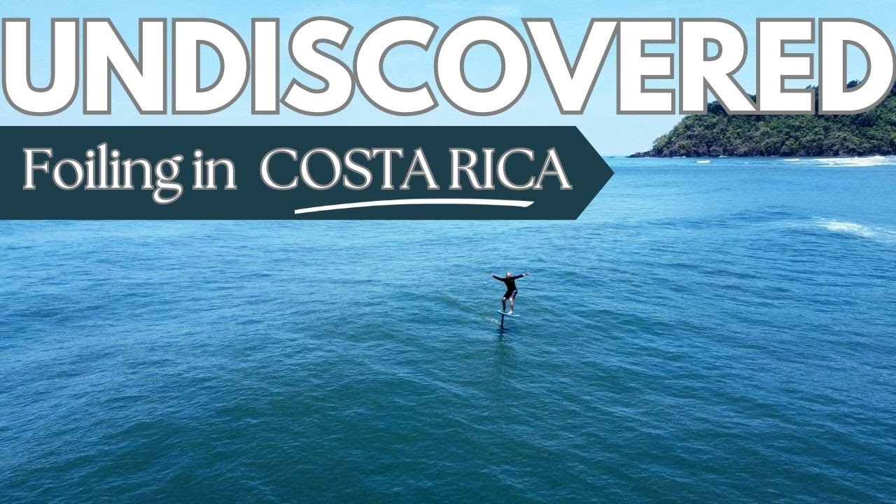 Surf Foiling Costa Rica: Discovering the Longest Hidden Wave! (longer than Pavones!)
