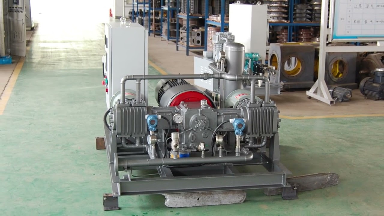 Bottle filling compressor