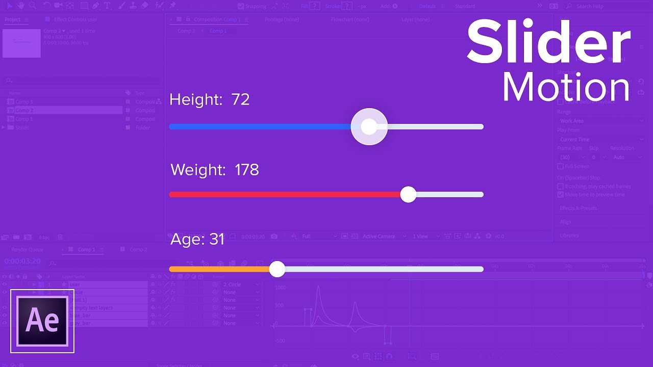 Slider UI Animation Tutorial - Adding Motion to your Designs