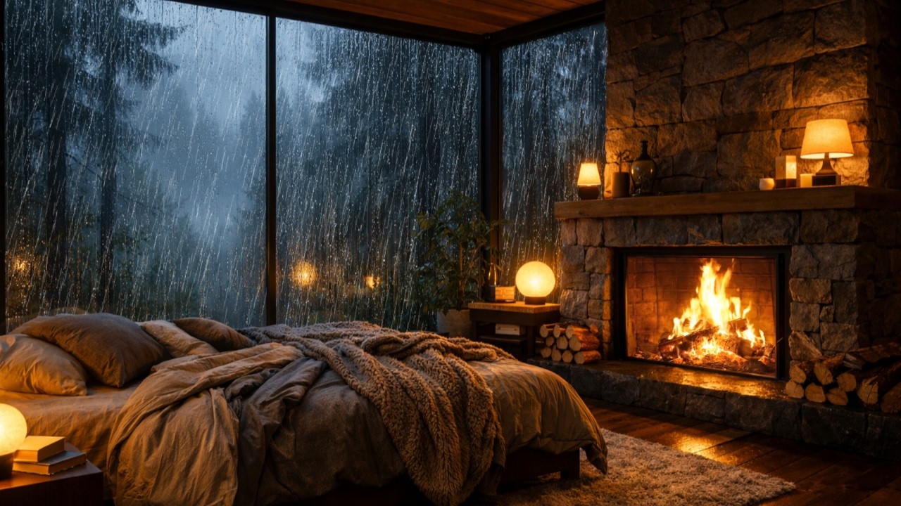 Natural Rain ASMR 🌧️ Soft Rain Sounds for Sleep, Study and Mental Relaxation