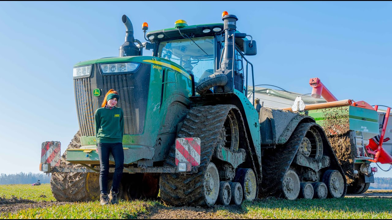 Nawozy 2021 I Přihnojov&aacute;n&iacute; 2021 I John Deere 9620RX & Amazone, John Deere 8360RT & Bogballe
