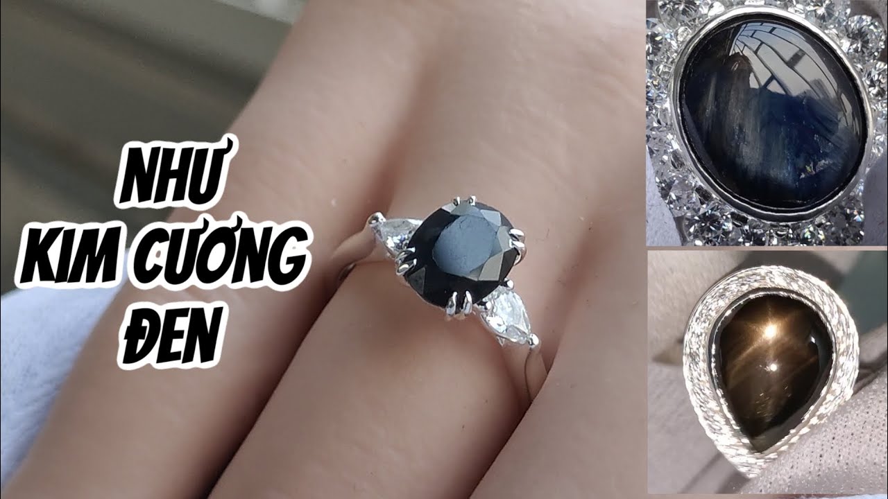 Dòng đá Việt thay thế Kim Cương đen tạo nên sức cuốn cho Trang Sức #LNJ #LNJJewelry #DaQuyLNJ 