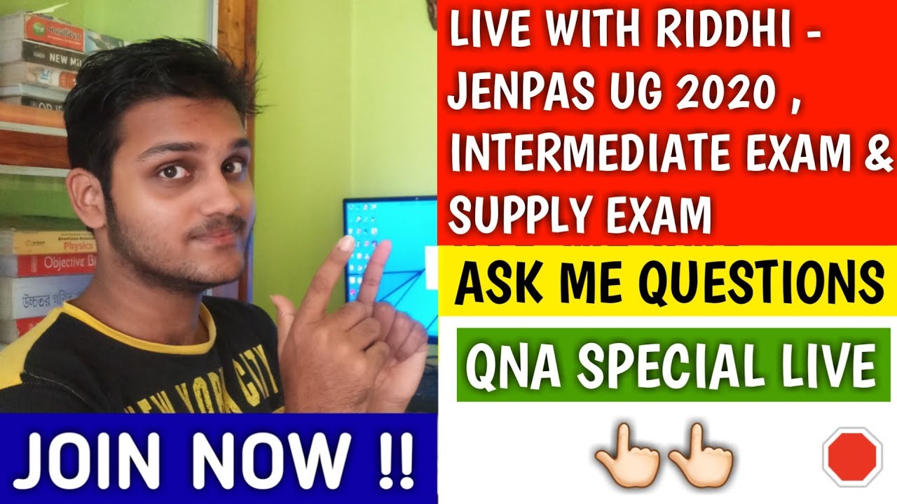 SKY IS THE LIMIT LIVE | JENPAS UG 2020 | UNIVERSITY EXAM