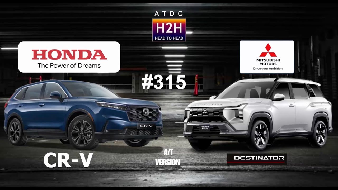 НОВЫЙ H2H #315 Honda CR-V против Mitsubishi DESTINATOR