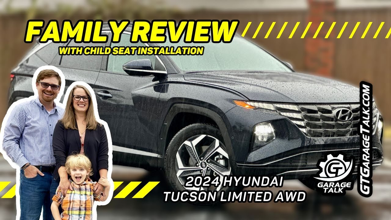 Hyundai Tucson Limited AWD 2024 года | Семейный обзор с установкой детского кресла