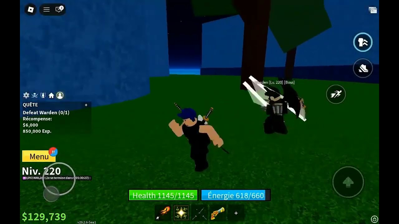 Je farme blox fruit (abonner vous)