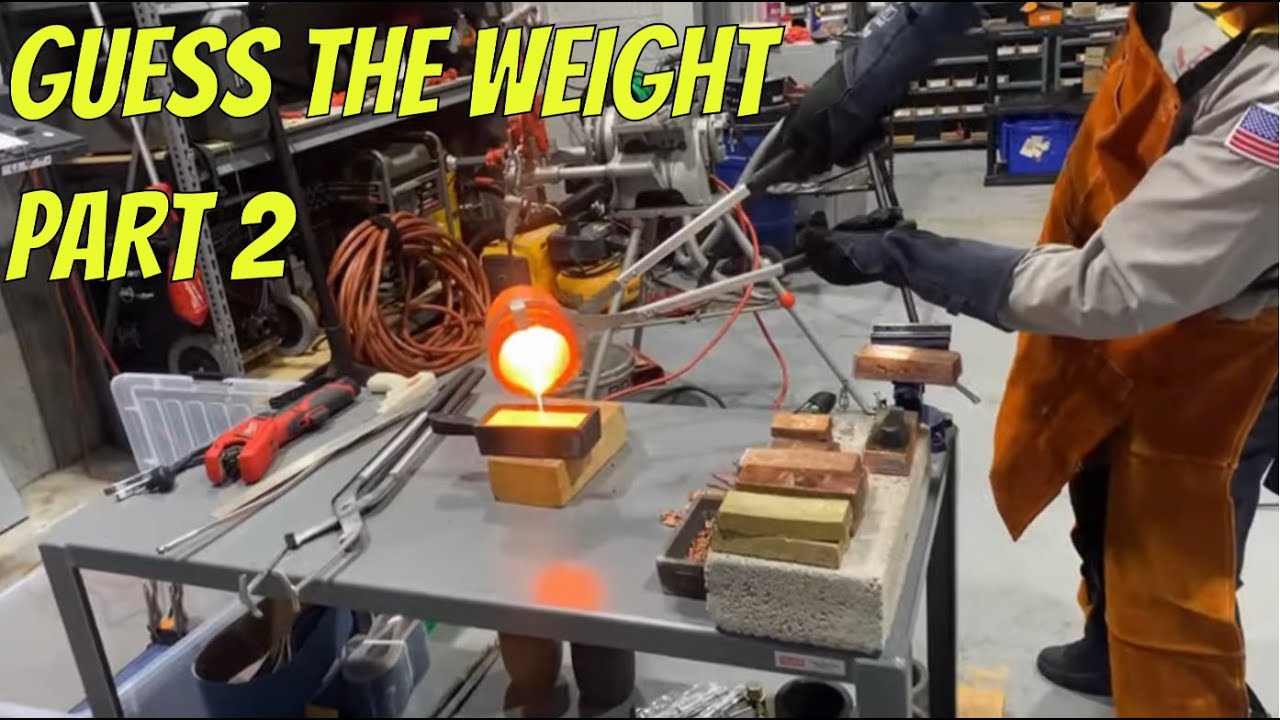 Video 008: Melting Down Generac 17kw Generator for Scrap Copper: Guess The Weight Part 2