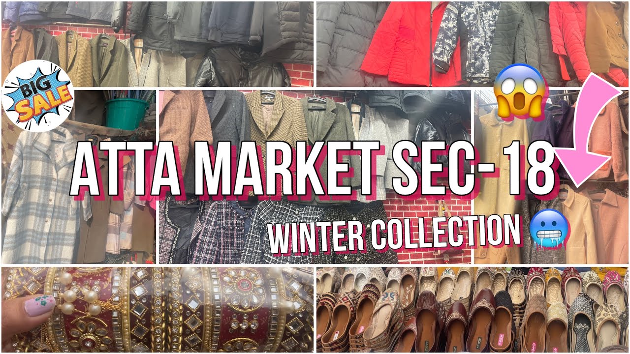 Atta Market Sec-18 ||Noida ||Winter Collection ||#cheapestprices#fashionstyle💫