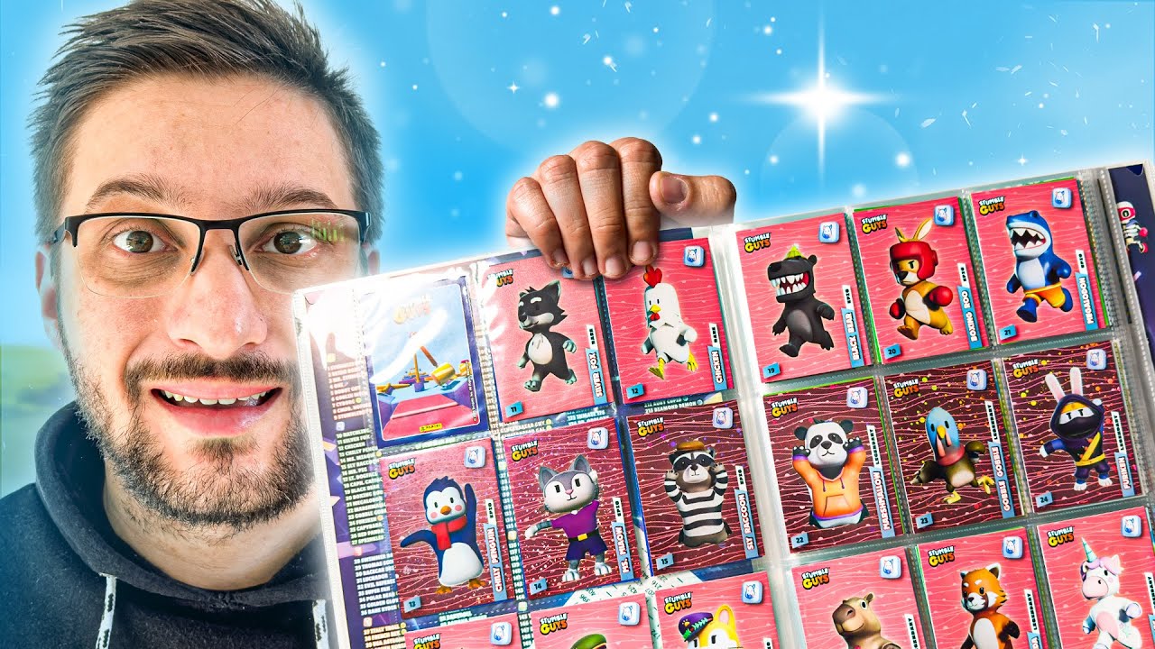 😍Töltsük meg EGYÜTT a STUMBLE GUYS ALBUMOT! I Panini Stumble Guys 2024