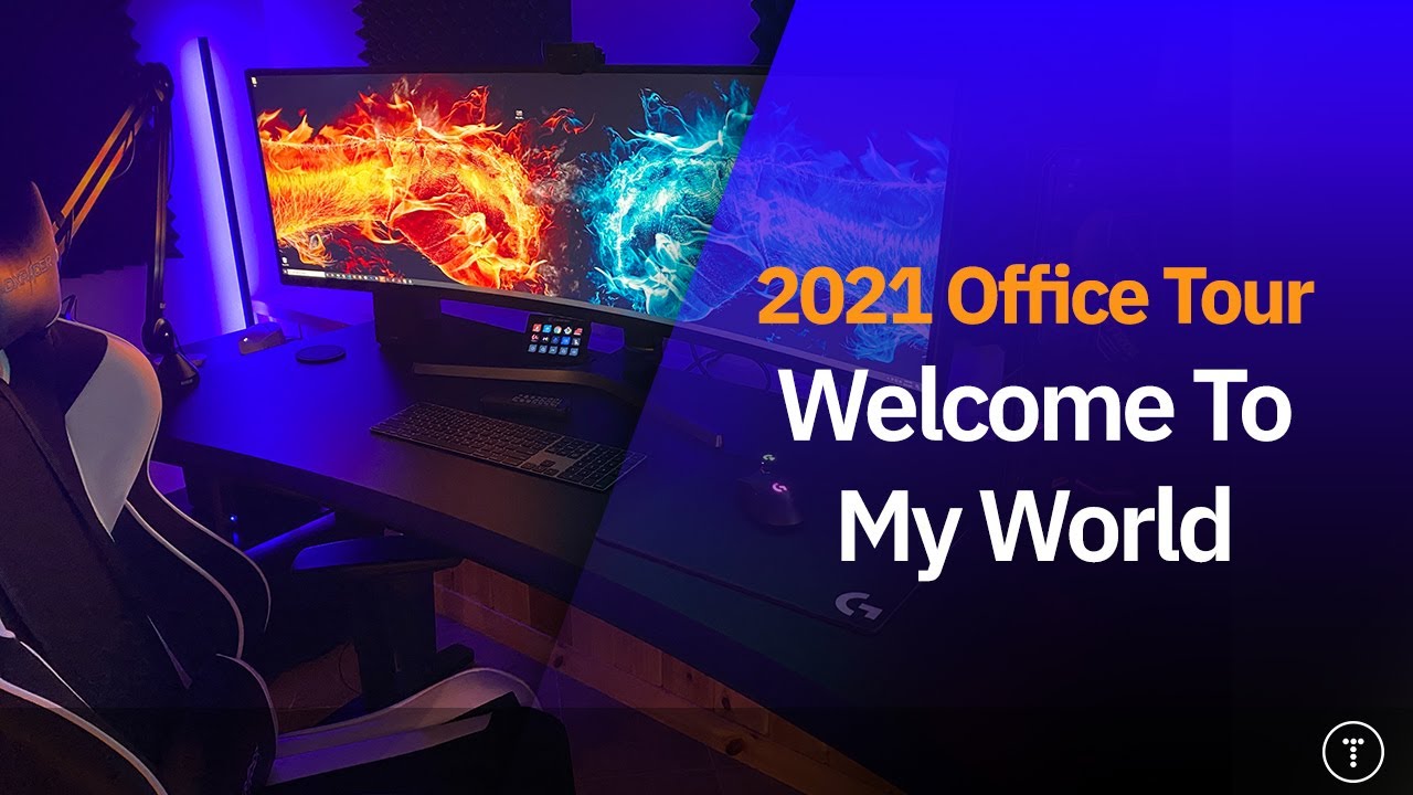 Welcome To My World | 2021 Home Office Tour