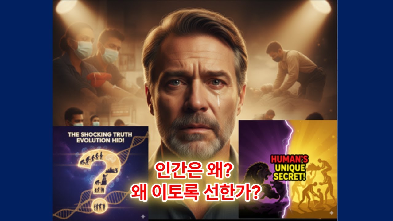 인간은 왜!!  왜이토록 선할까? 당신도 모르는 이타심의 놀라운 비밀!