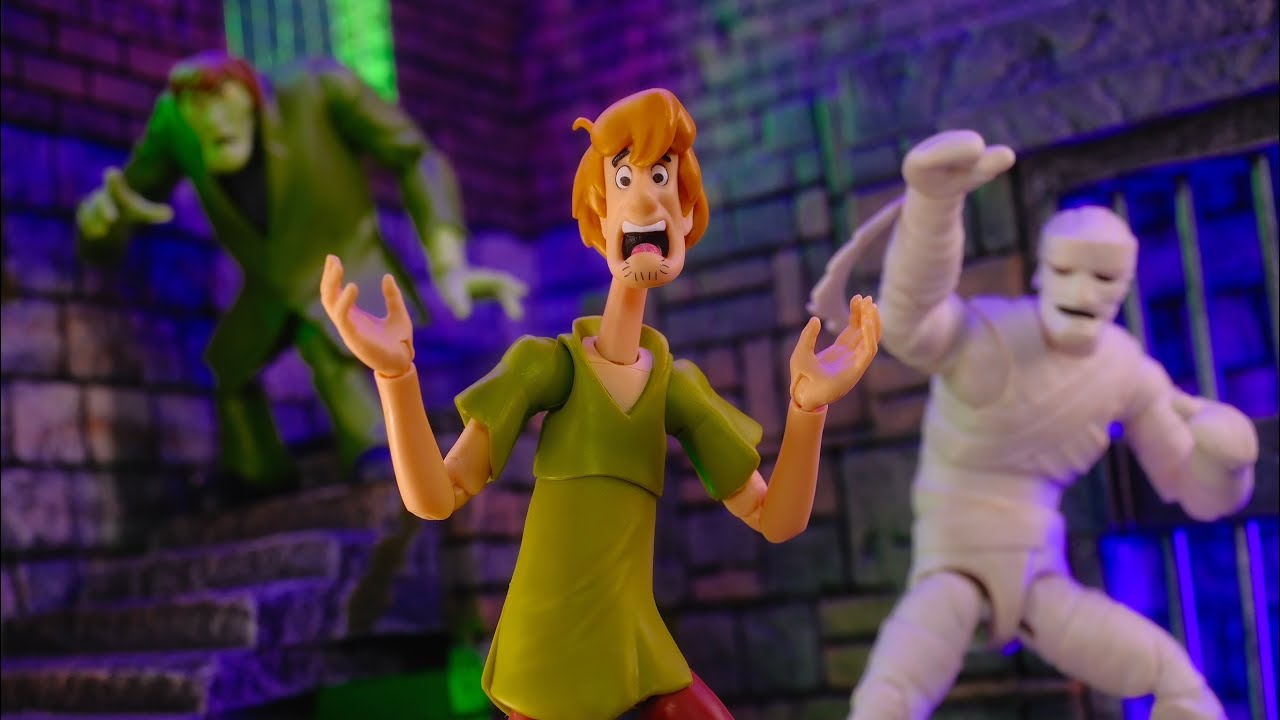 JadaToys Scooby-Doo Wave 1: Shaggy, The Creeper and The  Mummy Of Ankha Review!!!