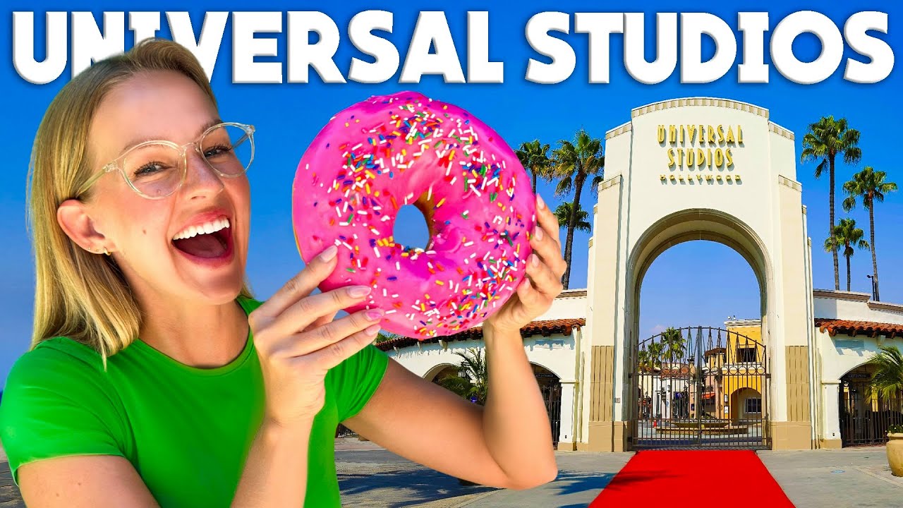 Everything We Ate at Universal Studios Hollywood! 🇺🇸