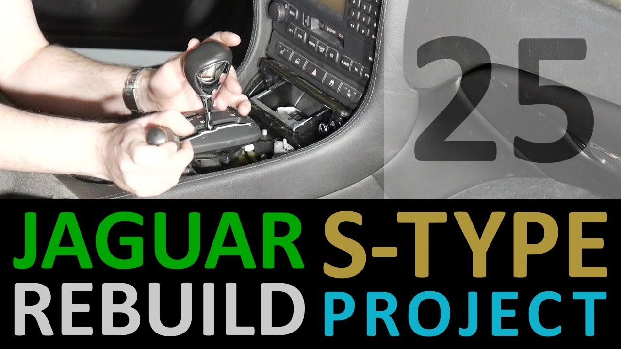 Реставрация Jaguar S-Type [26] Снятие коробки передач ZF 6HP26 (1) Начало