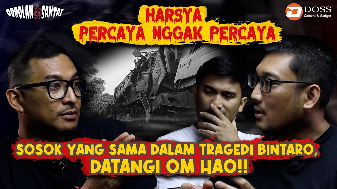 HARSYA DIPERLIHATKAN DETIK-DETIK SEBELUM KECELAKAAN TRAGEDI BINTARO