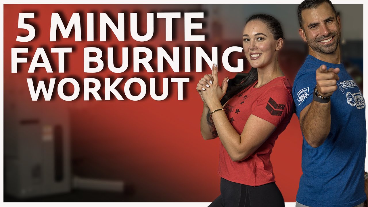 5 Minute Fat Loss Workout | Full Body Fat Burning & Conditioning