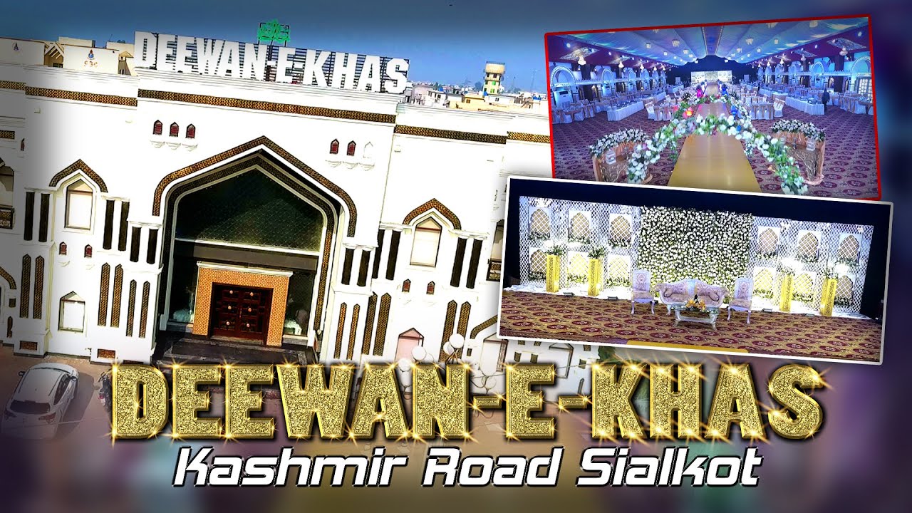 Deewan-e-Khas Marquee Kashmir road Sialkot || The Sialkot top Marquee | #MegaDrone
