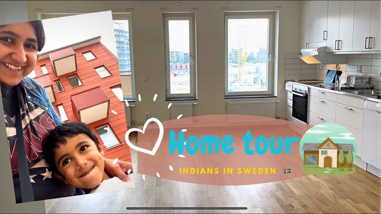 HOME TOUR of Our sweden rented new empty House | European home 🏠  | 🇮🇳Indians in Sweden 🇸🇪